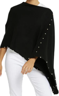 Cashmere Topper - Fairy Floss with Pearls
