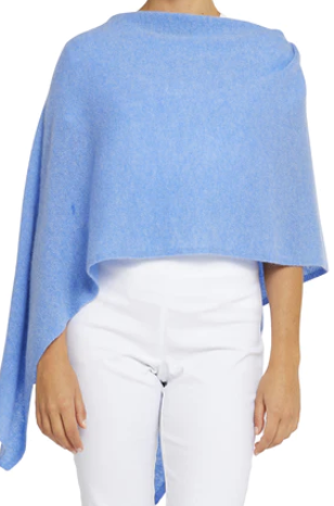 Cashmere Topper - Blue Horizon