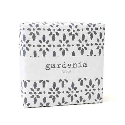 Signature Wrapped Soap - Gardenia Pattern