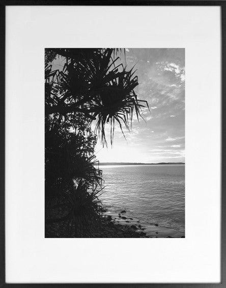 Noosa black white print - LHBW2