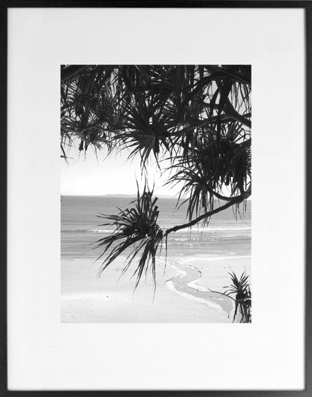 Noosa black white print - LHBW3