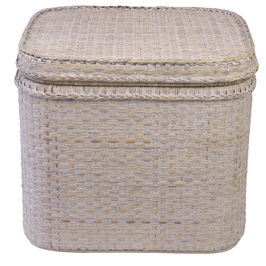 Rattan Square Chest